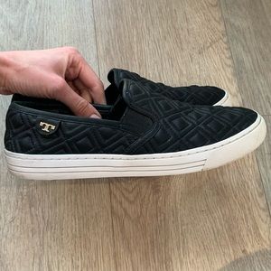 Tory Burch Black Slip-on Sneakers 7.5